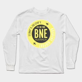 Airport Brisbane Long Sleeve T-Shirt